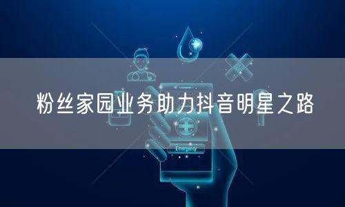 粉丝家园业务助力抖音明星之路