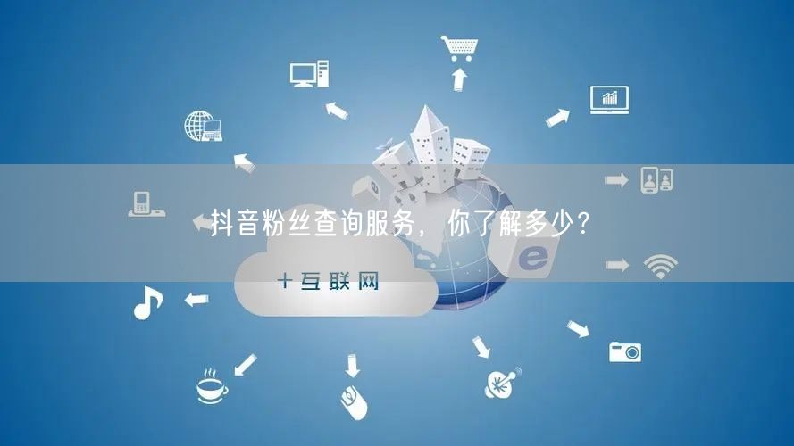 抖音粉丝查询服务，你了解多少？