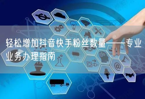 轻松增加抖音快手粉丝数量——专业业务办理指南