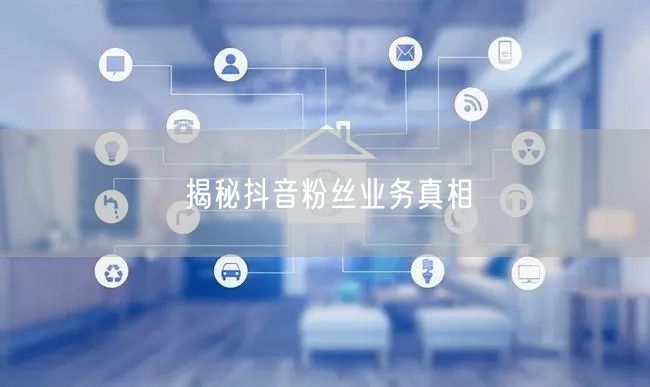揭秘抖音粉丝业务真相