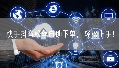 快手抖音粉丝自助下单，轻松上手！