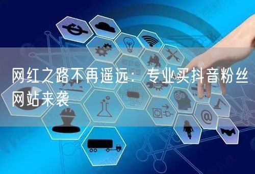 网红之路不再遥远：专业买抖音粉丝网站来袭