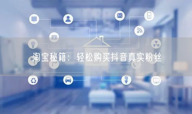 淘宝秘籍：轻松购买抖音真实粉丝