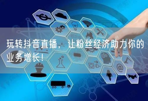 玩转抖音直播，让粉丝经济助力你的业务增长！