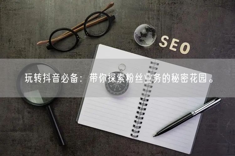 玩转抖音必备：带你探索粉丝业务的秘密花园。