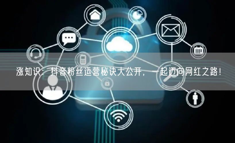 涨知识：抖音粉丝运营秘诀大公开，一起迈向网红之路！
