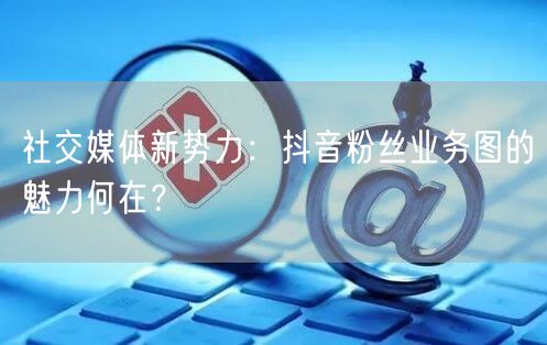 社交媒体新势力：抖音粉丝业务图的魅力何在