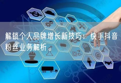 解锁个人品牌增长新技巧：快手抖音粉丝业务解析。