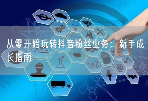 从零开始玩转抖音粉丝业务：新手成长指南