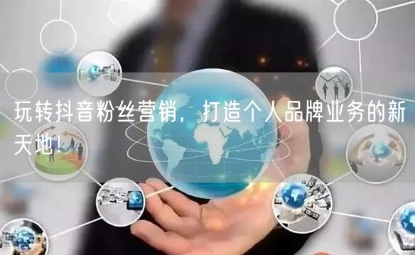 玩转抖音粉丝营销，打造个人品牌业务的新天地！