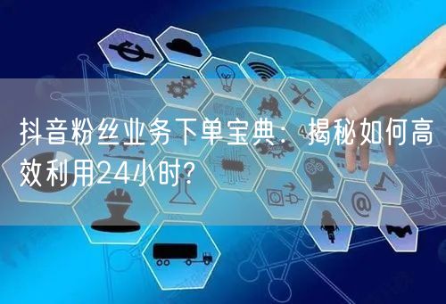 抖音粉丝业务下单宝典：揭秘如何高效利用24小时?