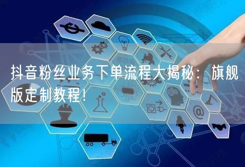 抖音粉丝业务下单流程大揭秘：旗舰版定制教