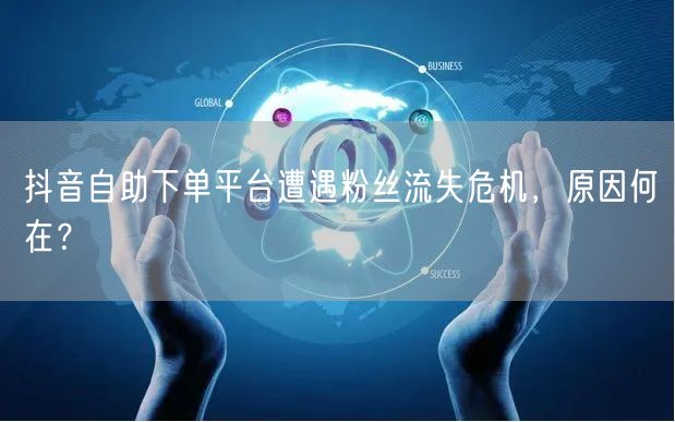 抖音自助下单平台遭遇粉丝流失危机，原因何